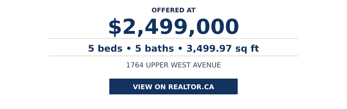 1764 UPPER WEST AVENUE - 5 beds • 5 baths • 3,499.97 sq ft