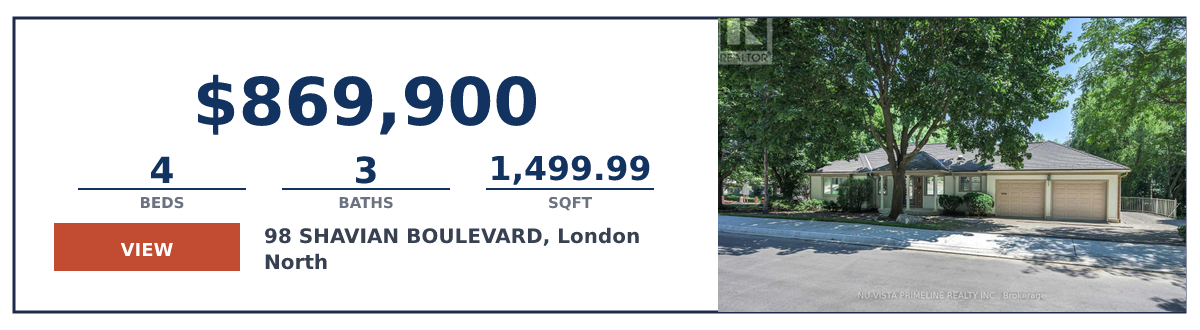 98 SHAVIAN BOULEVARD - $869,900