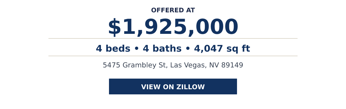 5475 Grambley St, Las Vegas, NV 89149 - 4 beds • 4 baths • 4,047 sq ft